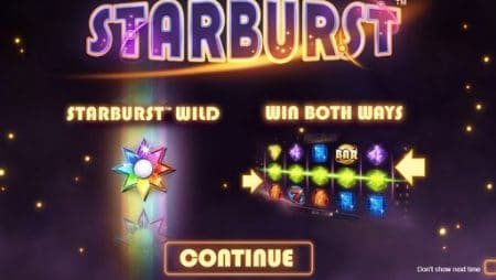 Starburst สล็อตอัญมณีแห่งดวงดาว